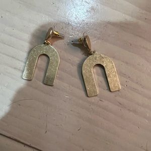 Womens gold earrings
